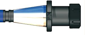 0004032 PRT TOOLS Mandrino porta pinze ER32 con ghiera standard DIN 6499-B, attacco DIN 2080, ISO40, L=70mm