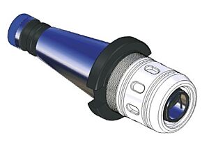 PRT TOOLS 0004032FS Mandrino porta frese cilindrico DIN 2080 a forte serraggio ISO40 Dia. 32 mm - L. 80 mm