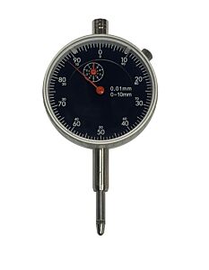 004-010N Comparatore centesimale - Ghiera Ø58 mm - Lettura 0,01 - Nuovo modello speciale nero
