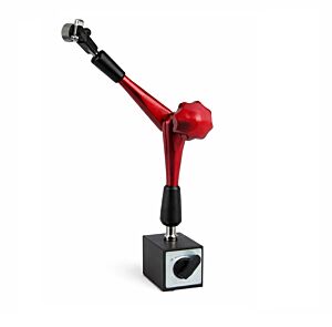 VOGEL 004.286 Supporto magnetico porta comparatore con bloccaggio centrale e base magnetica M8 e forza di tenuta di 80 kg
