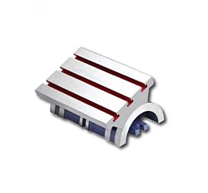 008-529N Tilting table ±45°- Dimensions 380x250x170 - Locking wheel - vernier 1° - Milled "T" slots 3xT12