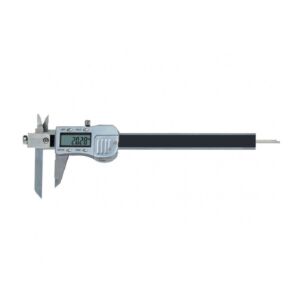 C009.165 Calibri digitali con becco scorrevole in acciaio INOX temprato con risoluzione 0.01mm e campo di misura a scelta