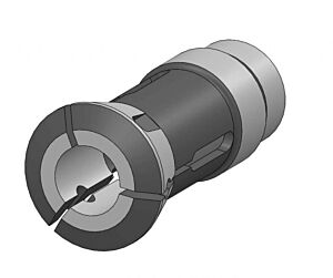 9141E Main Collet ROUND for Multi spindle lathes Pittler PRB50 / PRC50