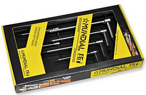 0344.480 SERIE 6 CHIAVI TRE TESTE TORX ASTA SCORREVOLE - Scatola cartone