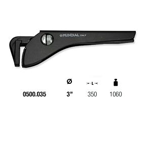 0500.035 GIRATUBO TIPO LEGGERO - Ø3" - L=350