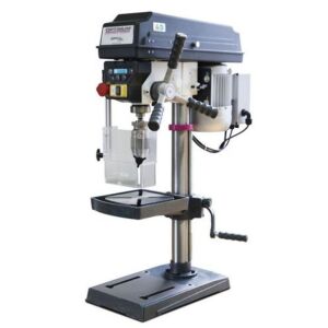OPTIMUM 058OP3010 Trapano da banco e a colonna, trasmissione a cinghia trapezoidale, foratura max. su acciaio Ø16 mm, 230 V, modello D 17Pro, 500W