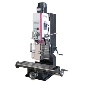 OPTIMUM 058OP8165 Trapano-fresatrice universale con cambio manuale, foratura max. Ø32mm, 1.5 kW