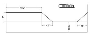 08.29.205 Camma Frontale  per posizione 2-3-4-5-6 Gildemeister AS16, AS20, GS20, GM20, GM20AC h=0 x 189°