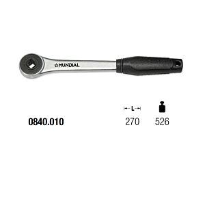 0840.010 RATSCHE 1/2" INNENGEWINDE - L=270