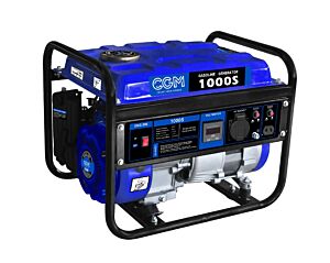 CGM 1000S Generatore di corrente portatile a benzina 1.1kW, monofase 230V, con avviamento a strappo e regolazione di tensione AVR