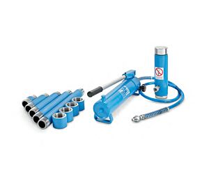 OMCN 100 Martinetto idraulico Heavy Duty a semplice effetto per carrozzeria, portata 20 t