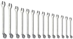 1041.140 SERIE 14 CHIAVI COMBINATE DOPPIA CURVA 75° - scatola cartone
