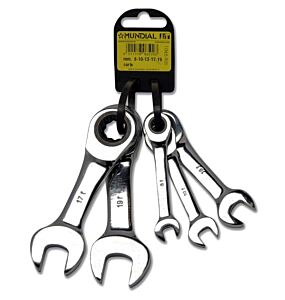 MUNDIAL 1065.905 SERIE 5 CHIAVI COMBINATE A CRICCHETTO SEMPLICE - CORTA