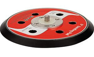 1070211001 AIRTEC 150mm Velcro pad, 6 holes, 5/16"x24F thread
