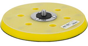 10702111 AIRTEC 150mm Velcro pad model AC 90/15, 15 holes, 5/16"x24F thread
