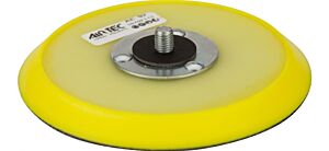 10702113 AIRTEC Platorello velcro di 125mm modello AC 92, senza fori, filetto 5/16"x24F