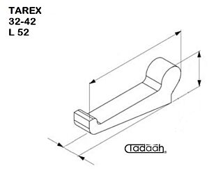 Chuck lever suitable for TAREX-108 280