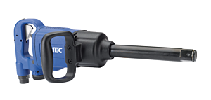 12106068 AIRTEC Avvitatore pneumatico a impulsi 1" con impugnatura posteriore modello 814D LL, a doppia massa battente con albero prolungato, coppia massima 3390 Nm