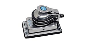 13116500 AIRTEC Levigatrice ad azione orbitale pneumatica modello 474, con pinze a molla e platorello rettangolare 93x165mm