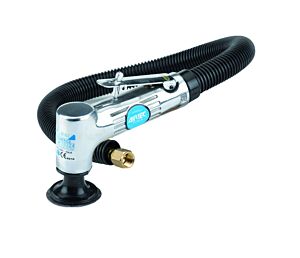 AIRTEC 13200012 Smerigliatrice angolare pneumatica silenziata modello 487 con platorello Ø50 mm e un disco abrasivo grana 80