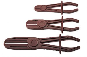 1390.010 SET 3 PINZE PER STROZZATURA MANICOTTI ACQUA E BENZINA 150-180-250mm