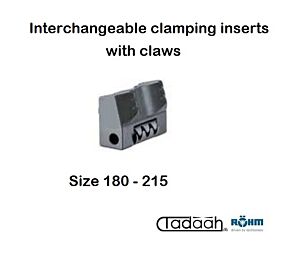 141049 Inserti di serraggio intercambiabili per autocentrante Röhm DURO-A RC-180/215