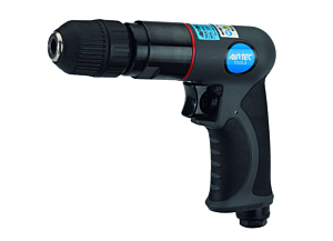 15010040 AIRTEC Reversible pneumatic drill in composite material with 10 mm composite self-tightening chuck