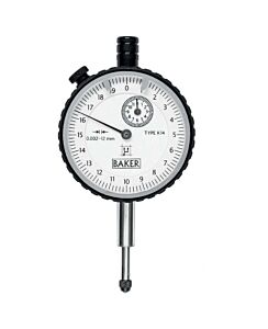 Rupac 1502256 Comparatore Baker K14 Serie Micromet PLUS campo di musura 12mm,  scala 2-20 mm, con certificato di controllo