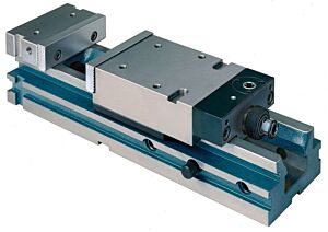 Vice Röhm RBAW with normal SGN jaws - with angle drive, with power transmitter - Jaw width 113mm