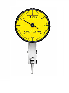 RUPAC 1550308 Tastatore BAKER verticale oscillante modello 308, ghiera girevole per un facile azzeramento, campo di misura 0.2 mm e risoluzione 0.002 mm