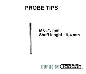 1552261 Punta  per tastatore diametro 0.75 mm   