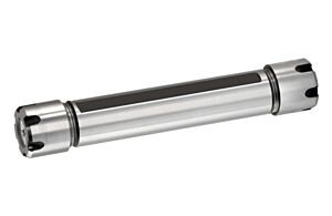 159.126-082 Mandrino doppio porta pinze ER20 con ghiera mini DIN 6499/B ideali per il bloccaggio degli utensili su macchine utensili