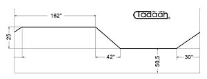 1629401 Camma Frontale posizione 1 per Gildemeister DMG-Mori AS16, AS20, GS20, GM20, GM20AC, h0x162°