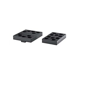 165856 Set di ganasce  TB per morsa Rohm serie RKE, RKE-M, RKE-LV, ganasce portanti senza inserto girevole, misura 125mm
