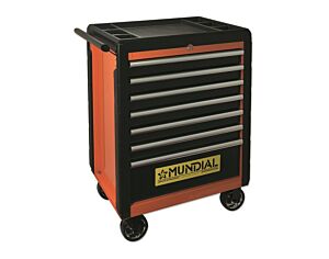 MUNDIAL 1812.210 Professional trolley 7 drawers - Static load Kg 1,000 per drawer - ABS work surface - Corner buffer - Anti-tip lock