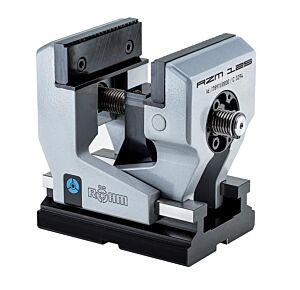 Centric clamping vices RZM long design with SKB clawed jaws without power transmitter - Jaw width 125mm, Clamping force kN20