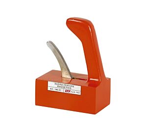 LTF 186.01 Aggraffatore a magneti permanenti per spostamento lamiere e sollevamento piccoli pezzi metallici, lamiera sollevabile dimensioni max. 300x200mm e spessore minimo 2.5mm