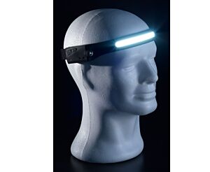 19402300 AIRTEC Lampada da testa ricaricabile con sensore di movimento con illuminazione fino a 230° e 45 metri di distanza