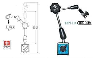 Fixed magnetic support "Classic - Line". MicroMet PLUS Series