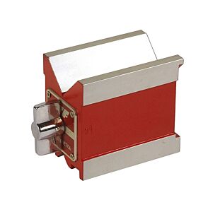 LTF 216.00 Prisma magnetico singolo 101x70x92mm per operazioni di rettifica, misurazione e controllo di pezzi da lavorare, forza magnetica 686N