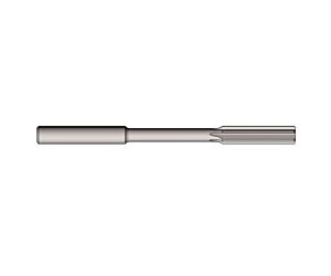 223-09.00 Utensileria Ossolana Alesatore a macchina dia.9mm H7, con codolo cilindrico, denti dritti Z=6