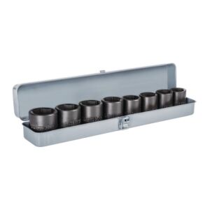 AIRCRAFT 2400002 - Set 8 bussole per avvitatori attacco 3/4" fornite con cassetta di metallo