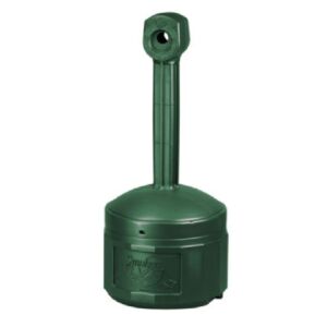 ECOSAFE 26800-V Posacenere professionale color Verde per zone fumatori aziendali, certificato norma FM 6050 (Factory mutual) - ADA