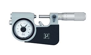 2767025 RUPAC Micrometro millesimale a leva tastatrice serie MicroMet con comparatore campo di misura 0-25mm