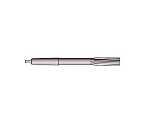 282-R UTENSILERIA OSSOLANA Alesatori a macchina in HSSE, rivestito Futura nano, elica sinistra 6° forma B, codolo cono morse, con diametro centesimale a scelta