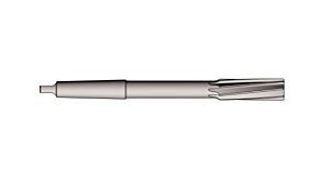 280-46.00 UTENSILERIA OSSOLANA Alesatore a macchina diametro 46mm tolleranza H7, Z=12, taglienti elica sinistra 6 gradi con codolo cono morse 4