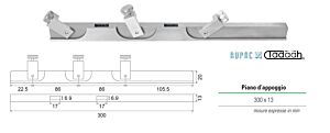 2992230 Tiefenmessgeräte-Zubehör der MicroMet-Serie, 300 mm Tischverlängerung