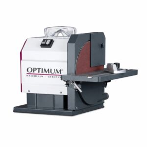 OPTIMUM 3101675 Levigatrice a disco Optigrind per legno, modello GB 305D, 1.1 kW, trifase 400V, disco abrasivo 305 mm