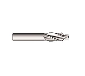 310 Utensileria Ossolana Frese lamatori in HSSE UNI 6841 – DIN 1866  per sedi di viti a testa svasata UNI 5933 a scelta da M3 a M12, taglienti a elica destra e gambo cilindrico tolleranza h8