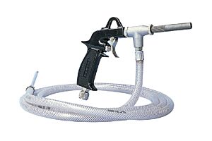 ASTURO 3230000 Sandblasting gun Model SA/T, 40cm suction hose, 3m ratinate hose Ø8x14mm